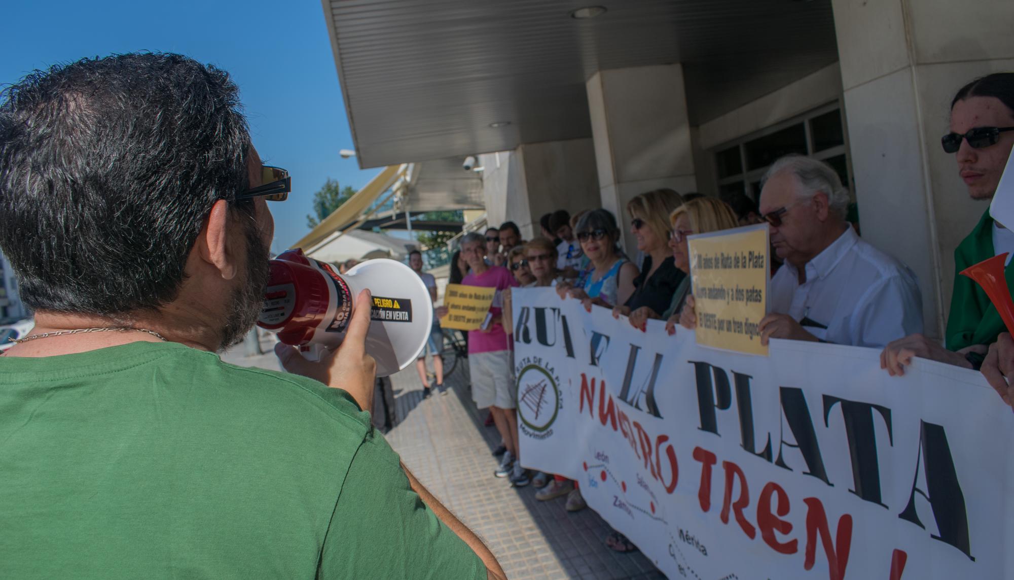 Ruta de la Plata movilización.